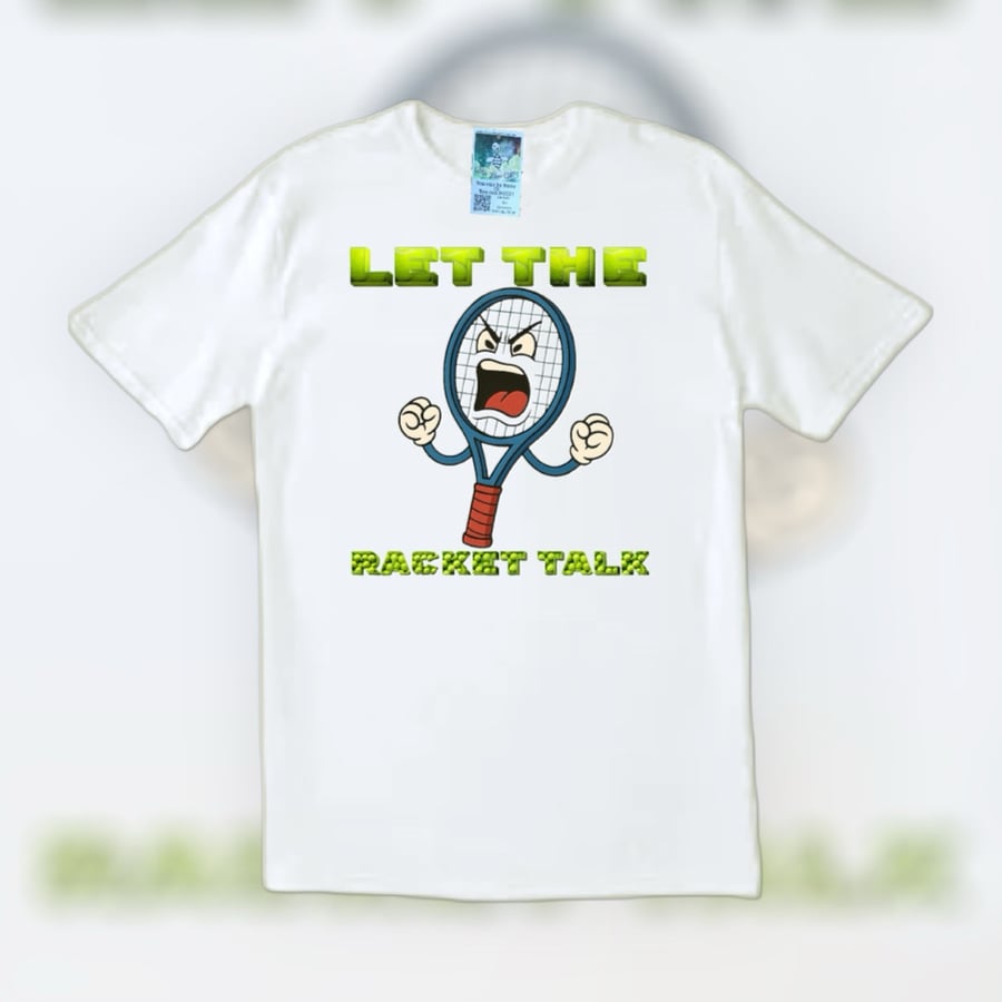 Image of let the racket talk