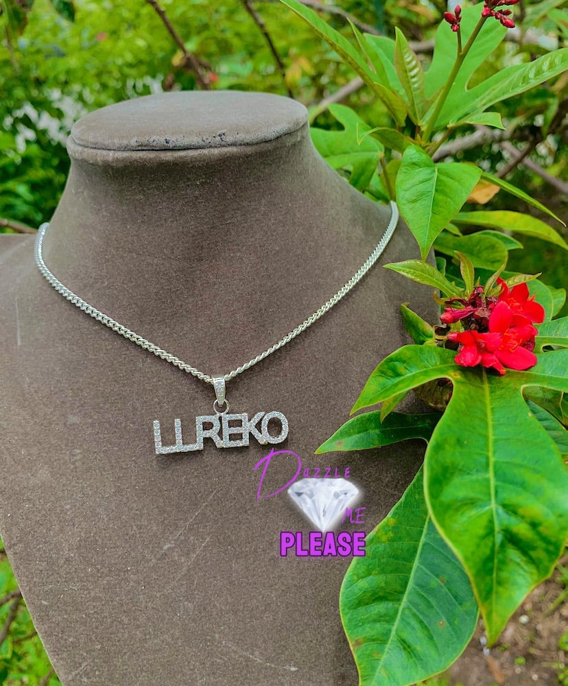 Image of Dazzled Out Name Chain