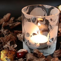 Image 3 of Small Skulls Tealight Holder 