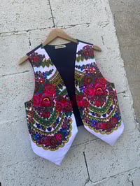 Image 1 of Chaleco feito a man. FOLIADA78. Talla XS/S