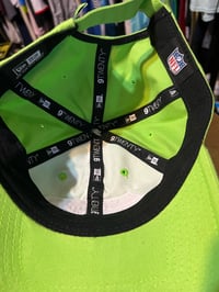 Image 5 of Seattle Seahawks New Era Neon Green Hat