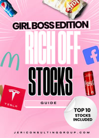 RICH OFF STOCKS :GIRLBOSS EDITION 💗📈