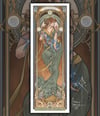 VIRGO Zodiac Fine Art Print - Original Art Nouveau Collection by Toro Gazze