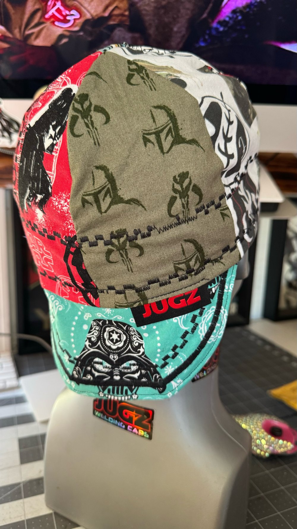 Image of Star Wars seven different prints cap