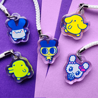 Image 1 of Tamagochi Phone Charms