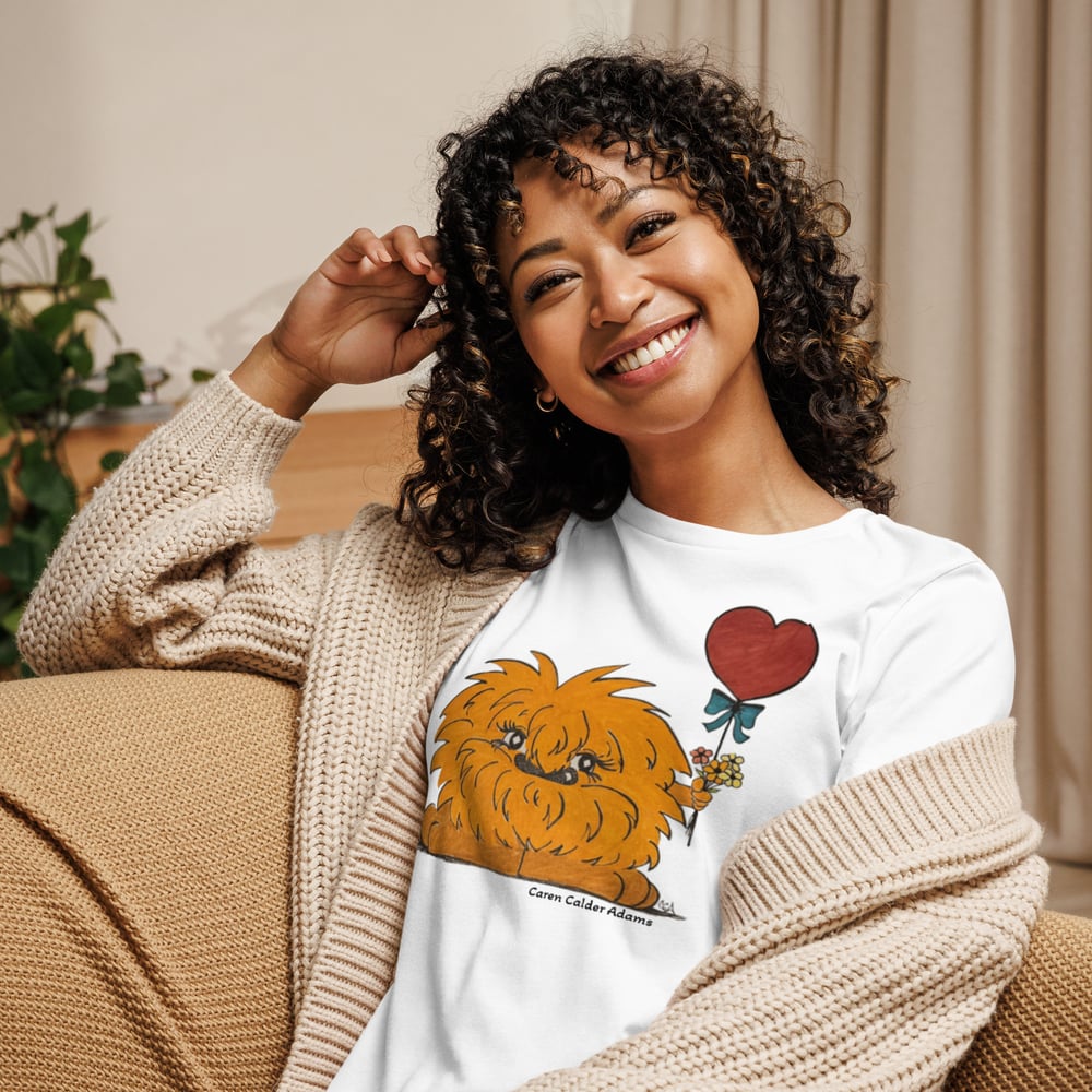 Fuzzy Luv Women's Relaxed T-Shirt