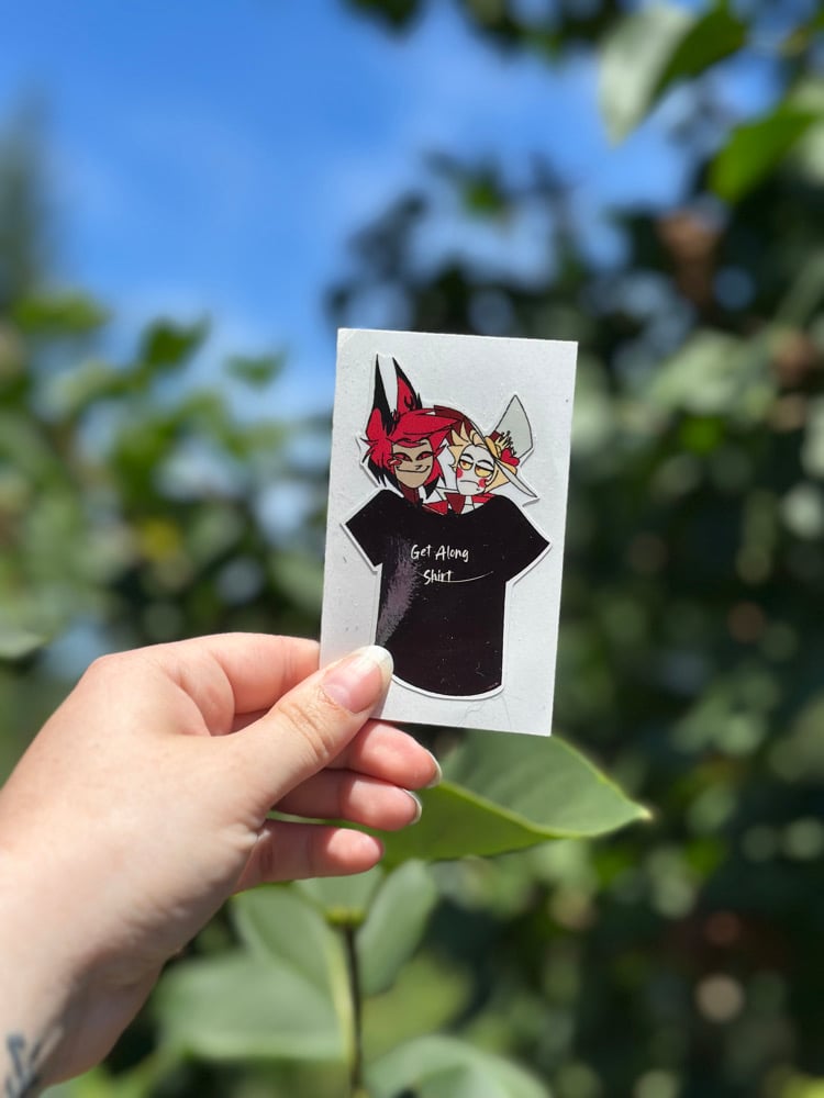 hazbin hotel stickers  