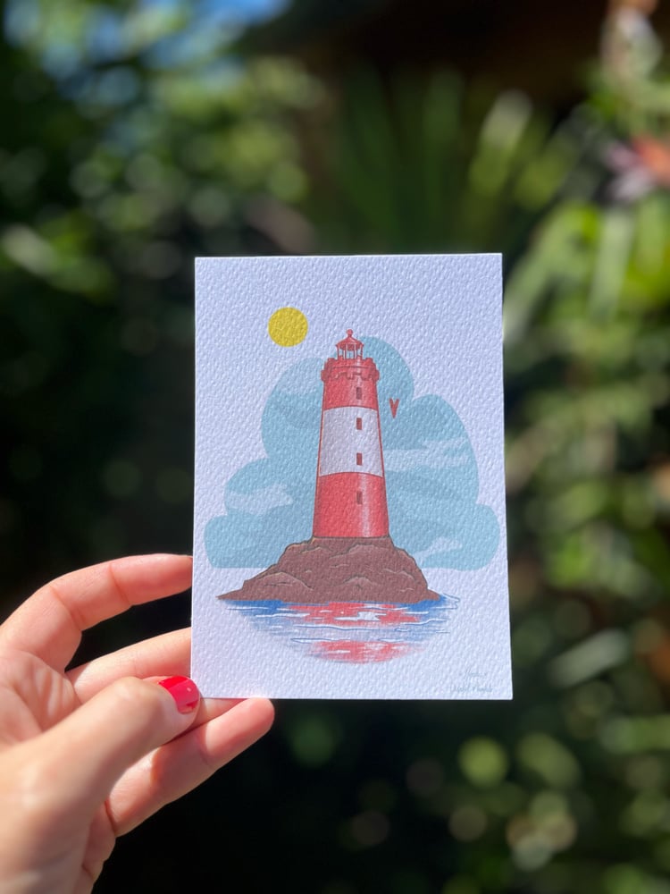 Image of Phare des grands cardinaux Hoedic - Carte postale