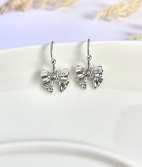 Image 1 of "Petite" Bow Earrings