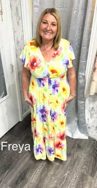 Freya - Angel Sleeve Maxi Dress