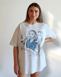 Image 1 of BWWIK Sleepy Tee - Grey