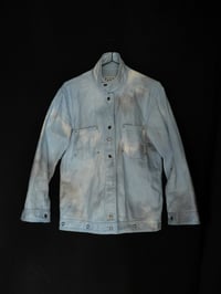 Image 1 of (M) Cloud-Dye Snap Crop Jacket