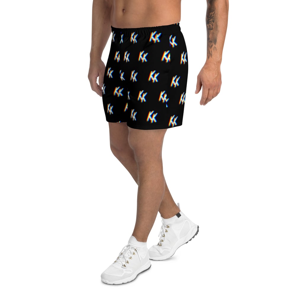Image of Men Glitch Athletic Shorts  