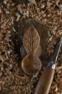 Image 5 of • Dark Cherry Leaf Scoop 