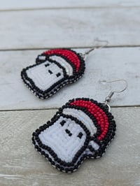 Image 3 of Santa Ghost earrings