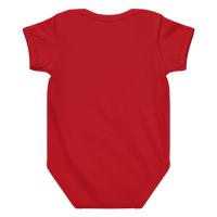 Image 6 of Unisex Baby jersey bodysuit (Bear in a hot air balloon)