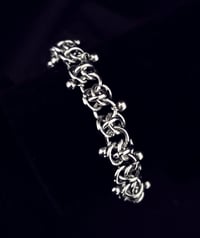 Image 5 of Bracelet - barrel weave, small balls