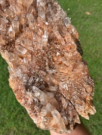 Image 22 of Red Quartz Points Cluster | China #2883