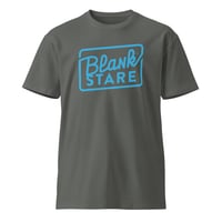 Image 5 of BLANK STARE STAMP LOGO.  Unisex premium t-shirt