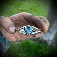 Image 3 of Heart Cuff- 6.75”