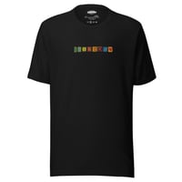 Image 1 of RUOK2DAY EMBROIDERED CUTOUTS TEE - DEEP TONES