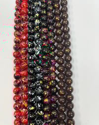 Image 3 of 10mm Multicolor Glass Bead Strands 4