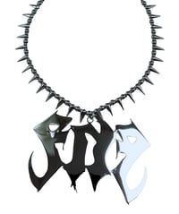 “FNF” Spiked chain and Pendant 