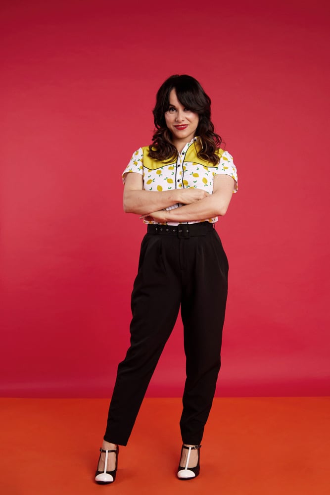 Image of Pantalon Burning Love negro