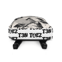 Image 3 of BLK/WHT COLOR BACKPACK