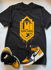 LMNHED custom front Logo T-Shirt (YELLOW)