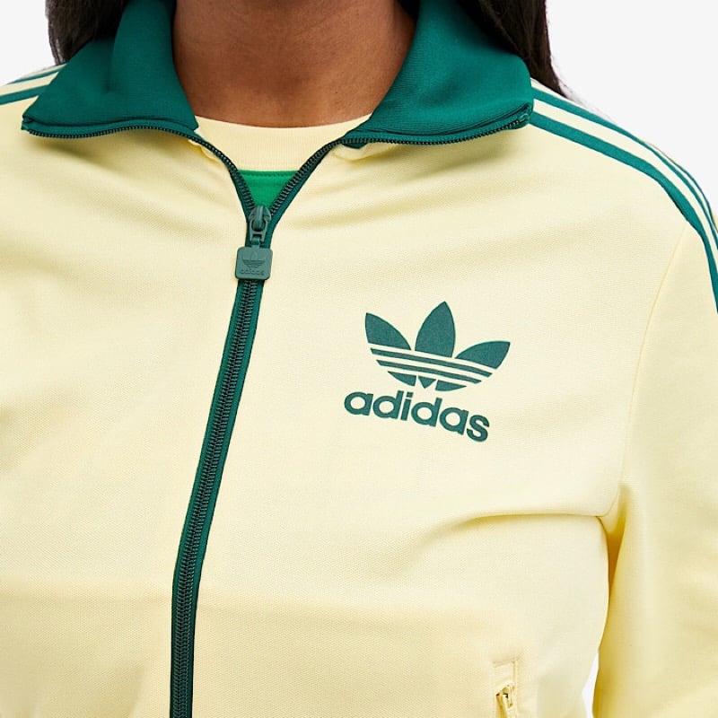 Image of BECKENBAUER TRACK TOP ALMOST YELLOW