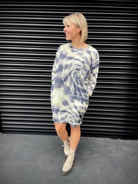 Image 7 of Milano dress with pockets - Acid wash tie dye