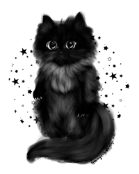 Image 3 of Witch's Familiar Vinyl Sticker