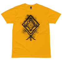 Image 3 of Blk "Veil of Becoming" Tee