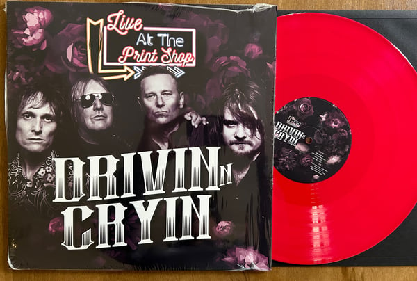 Image of “Live at The Print Shop” Drivin N Cryin vinyl 