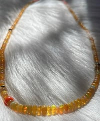 Image 10 of Yellow Ethiopian Opal Necklace