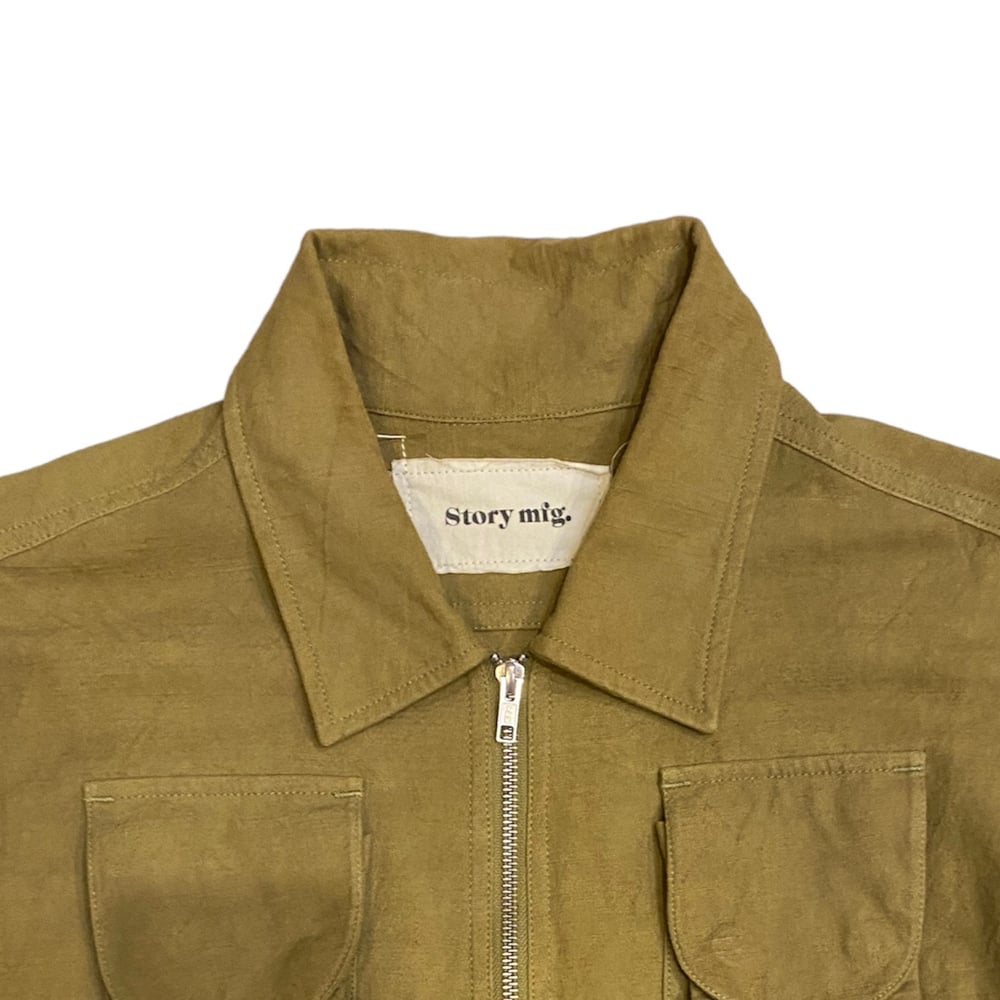 Story Mfg. Forager Double Zip Cargo Shirt  