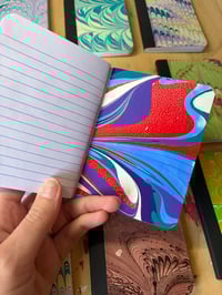 Image 5 of Marbled Mini Composition Notebook
