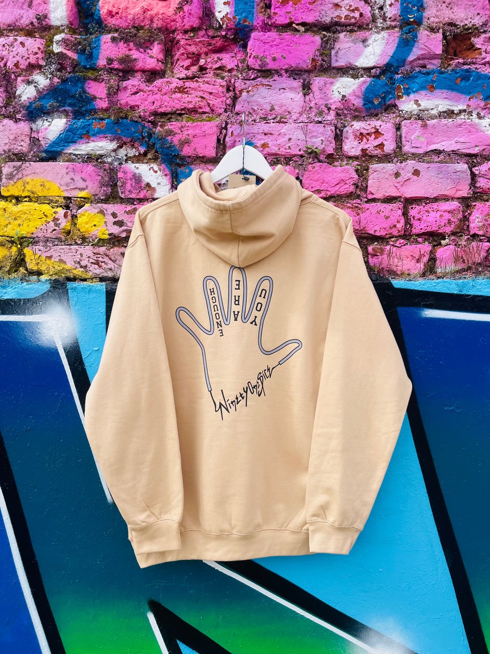 Image of Nude You Are Enough Hoody