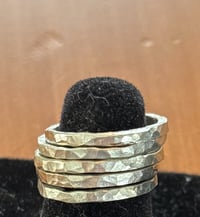 Image 3 of Tiny Hammered Band (various sizes)