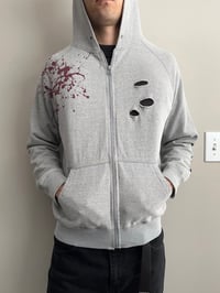 Image 5 of 90's Hysteric Glamour "Crime Scene" Hoodie - L