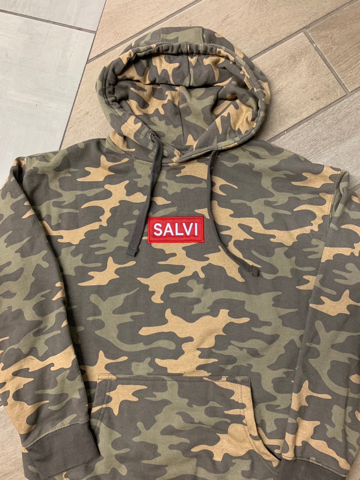 fake supreme hoodie camo