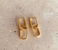 Image 2 of Daphne Gold Hoops