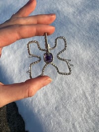 Image 5 of Silver Amethyst Excision Pendant