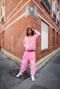 Image 2 of PROCESSO PINK HOODIE