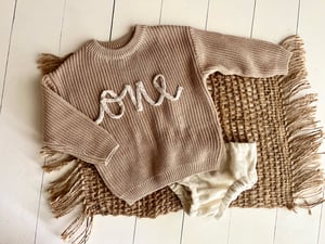 Image of Oatmeal ONE Sweater 