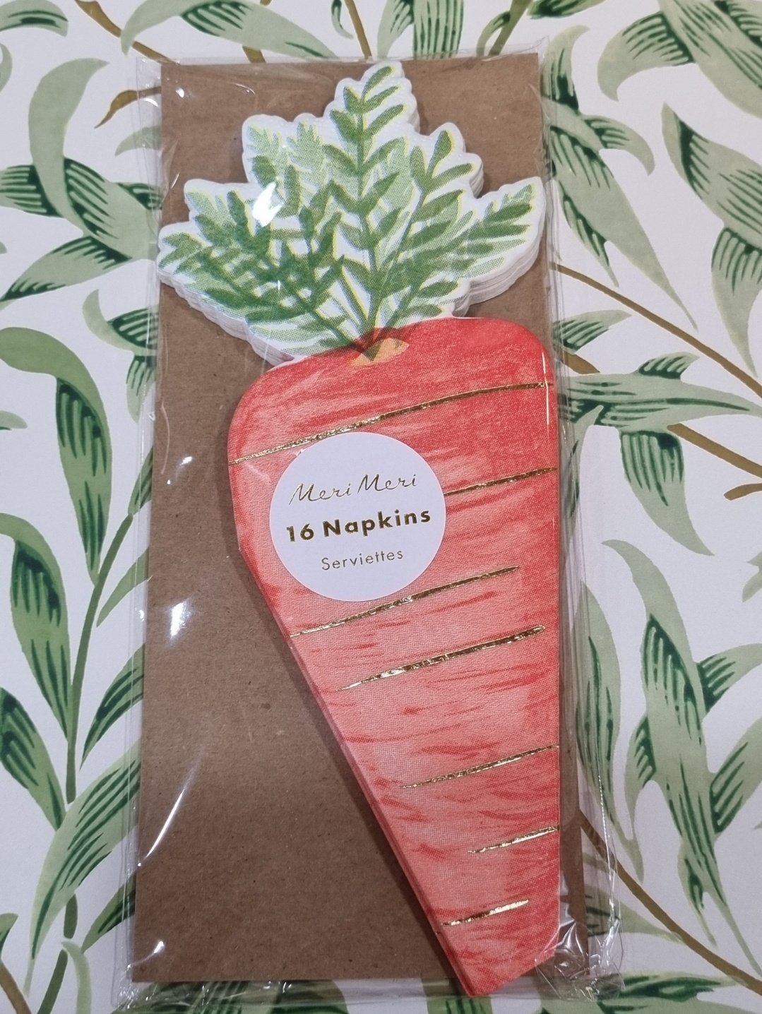 Image of Carrot Paper Napkins