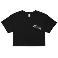Image 1 of FRESH FROM THE GRAVE CROP TEE - LUSCIOUS