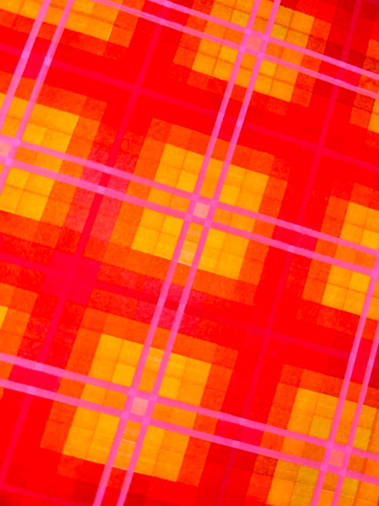 Image of Fire Gradient on a Grid 2
