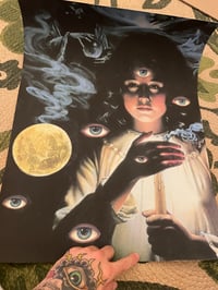 Image 2 of Candle and moonlight poster 